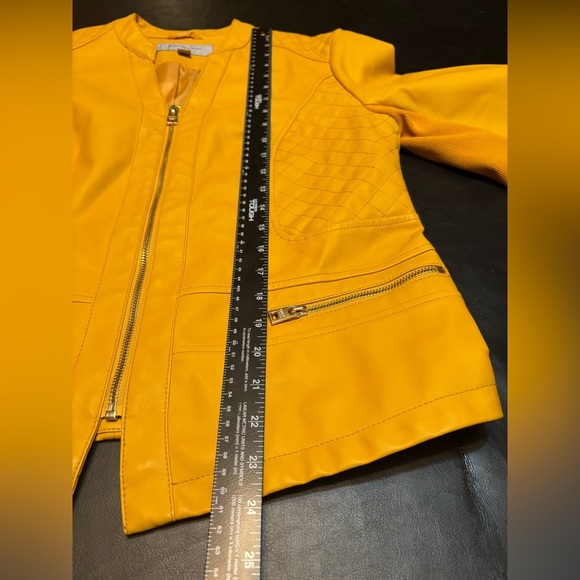 Women's Marc New York mustard color Jacket size Large NWOT - Picture 8 of 13
